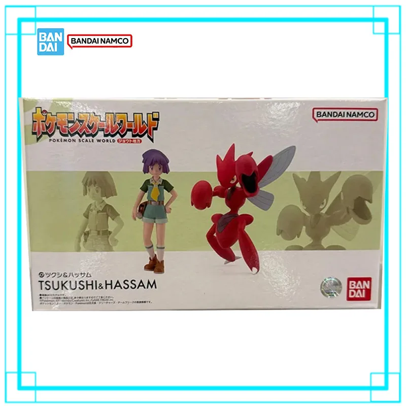 Фото Коллекционные фигурки Bandai Pokemon Scale World Tsukushi Hassam, аниме-фигурки для сборки, модели игрушек для мужчин, подарки на день рождения №2