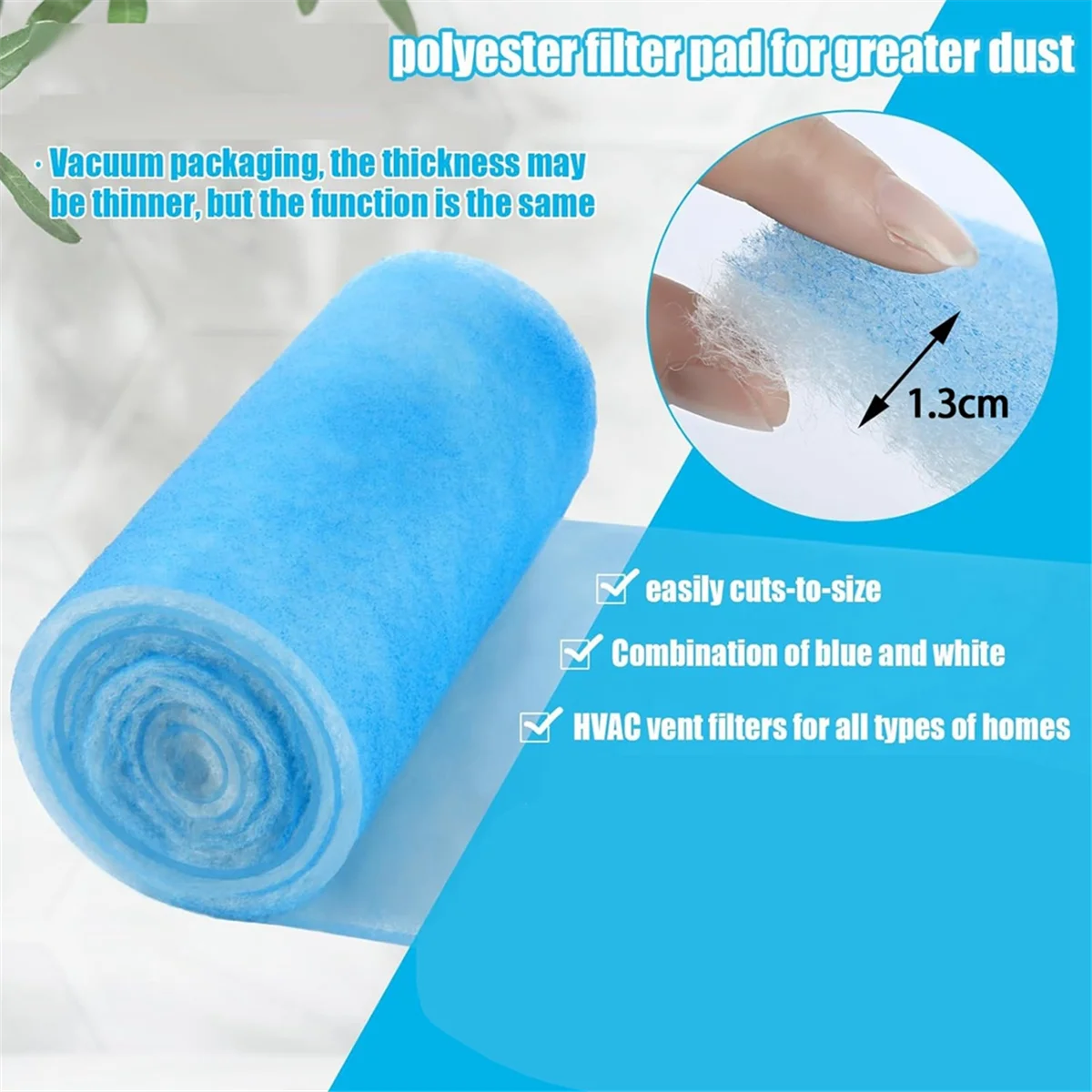 Многоразовый фильтр для вентиляционного отверстия Merv 8 электростатический пола