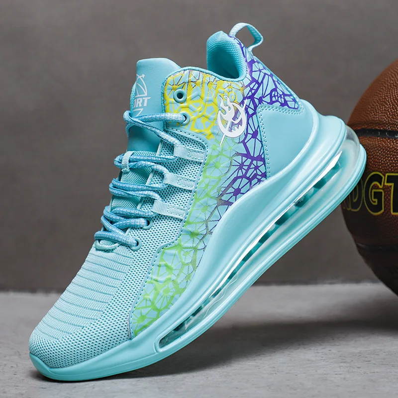 

Мужская спортивная обувь с воздушной подушкой, зеленые мужские спортивные тренировочные кроссовки, удобная модная Молодежная дорожная обувь для бега