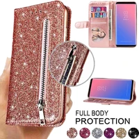wallet glitter leather case for samsung galaxy a10s a11 a12 a13 a20e a20s a21 a23 a31 a40 a41 a51 a52 a53 a71 a72 a6 a7 a8 2018