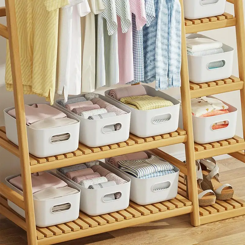 z organizerem na półki Mały kosz Wielofunkcyjny do przechowywania Kosz łazienkowy Pojemniki organizacyjne przekąski Kosmetyki Zabawki