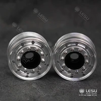 lesu metal wide front wheel hub for rc 114 tractor truck tamiya hydraulic dumper diy scania man electric vehicles for adults