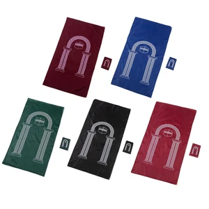 Muslim Prayer Rug Portable Travel Worship Mat Rainproof Fabric Pocket Pilgrimage Mat Family Outdoor Mat Carpet Rug