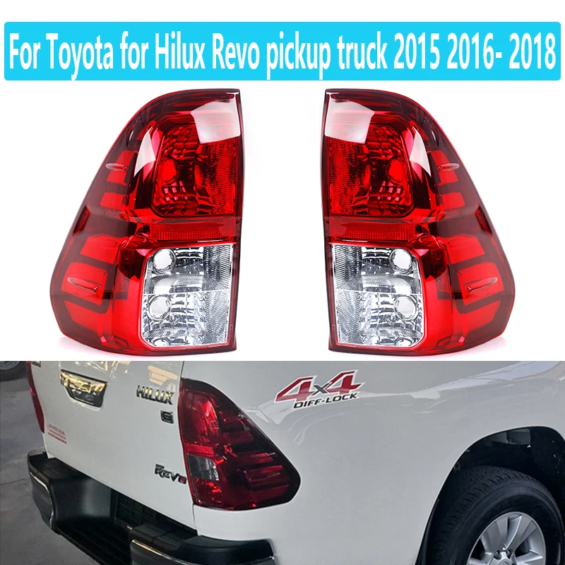 

Задний фонарь для Toyota Hilux Revo, левый и правый свет для пикапа 2015, 2016, 2017, 2018