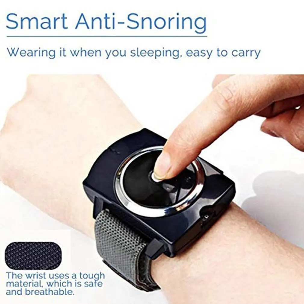 

2pcs Snore Stoppers Infrared Anti Snoring Bracelet Sleep Anti Snoring Watch Snoring Solution Male And Female Sleep Aid