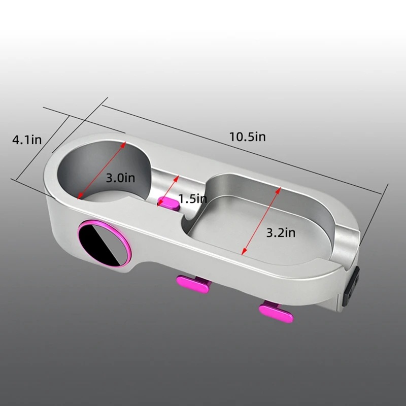 Держатель для фена Dyson с функцией сушки без перфорации стеллаж хранения
