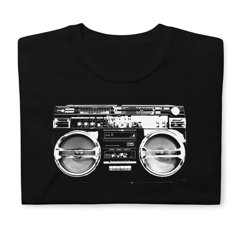

Retro Vintage Ghettoblaster Shirt, Hip Hop Gifts, 80S 90S Rap Music Tshirt, Boom Box T Shirt, Break Dancing Tee, B Boy Gift