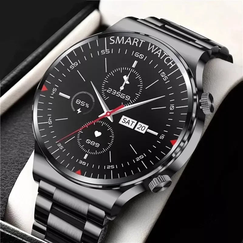 

2022 New Steel Band Men Smart Watch Bluetooth Call Multifunction Mode Heart Rate Blood Pressure Waterproof Smart Watches For men