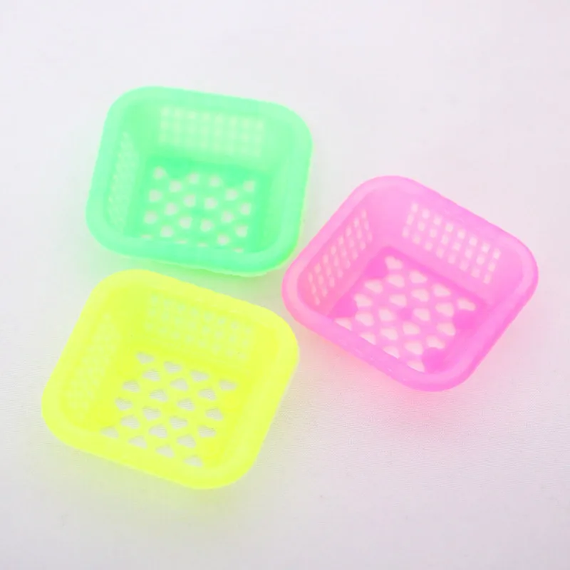 

Мини-корзины для кукольного домика, пластик, набор из 10 штук