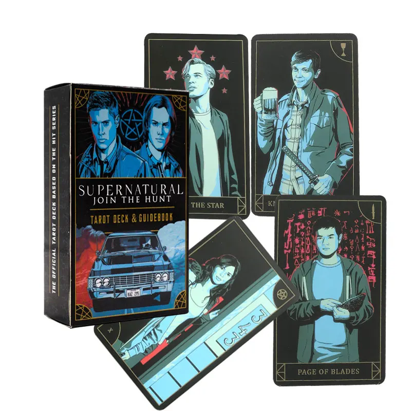 

New Tarot Supernatural Tarot Cards Fate Divination Family Party Paper Cards Game Tarot And A Variety Of Tarot Options PDF Guide
