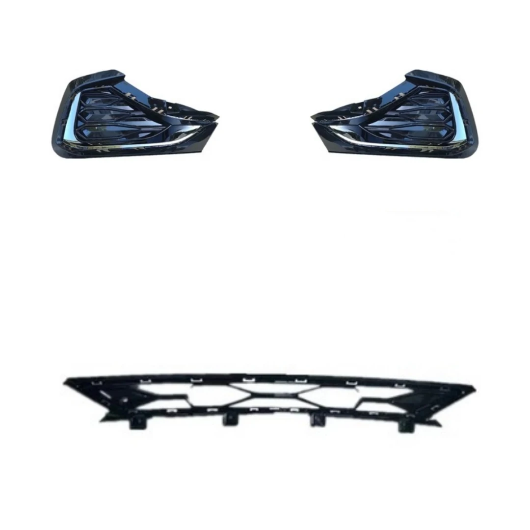 

Body Kit Lower Grill Mask radiator grille assembly for Chevrolet monza RS 2019 2020 2021 convert fog lamp frame auto accessories