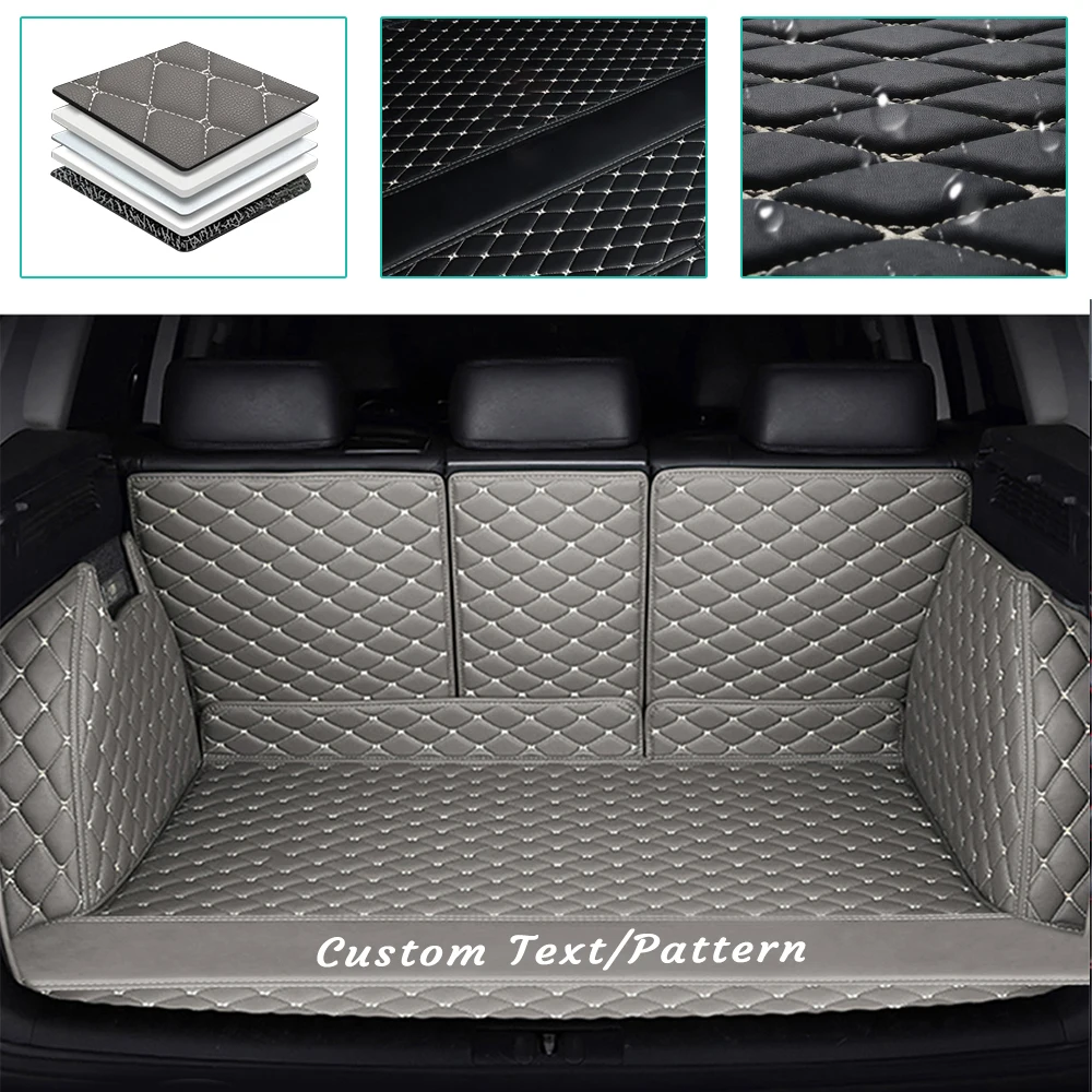 

Полностью покрывающий кожаный коврик для багажника автомобиля для CHEVROLET Cruze Hatchback 2013 -2015, автомобильные аксессуары, водонепроницаемая защит...