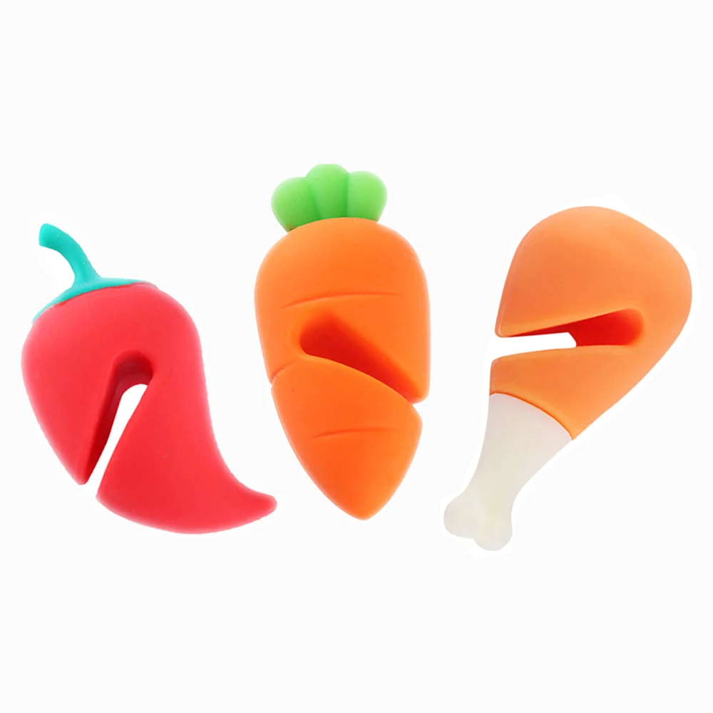 

3PC Silicone Pot Lid Holder Anti-spill Rack Heat-resistant Anti-Overflow Useful Things for Kitchen Supplies Gadgets Tools