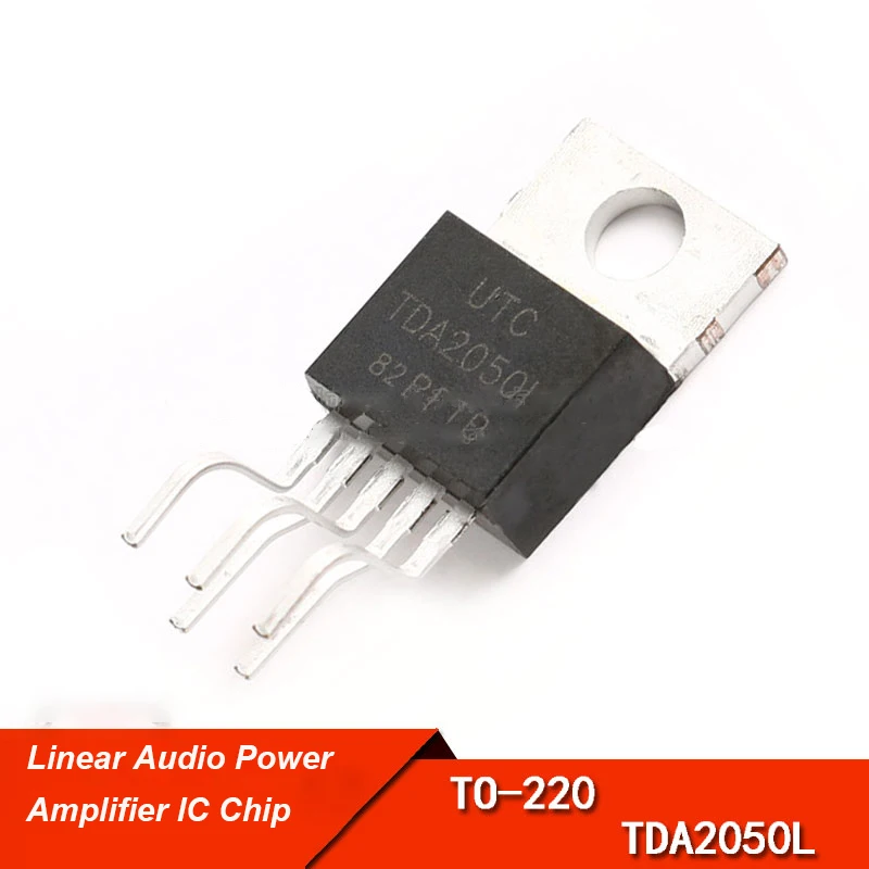 

Линейный аудио усилитель мощности TDA2050L TO-220 IC чип/короткое замыкание и термозащита