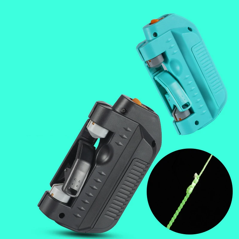 

1pc Fishing Bobbin Winder Fishing Hooks Tier Line Winder Binding Tools Electric Knot Knitting Machine Fishing Line Tools