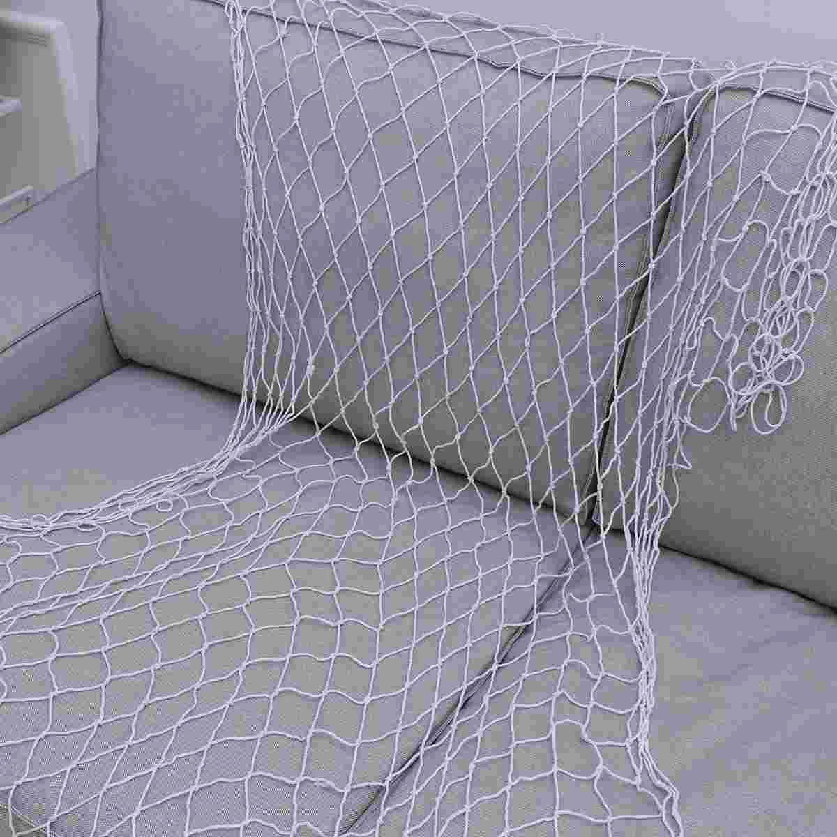 

Nautical Fishing Balloon Net Beach Scene Party Decoration Netting (White)