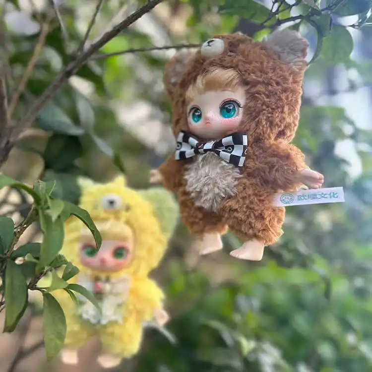 Подлинная слепая коробка Miaojiu Flower Miaobi Series Mysterious Box модная игровая сумка Kawaii кулон