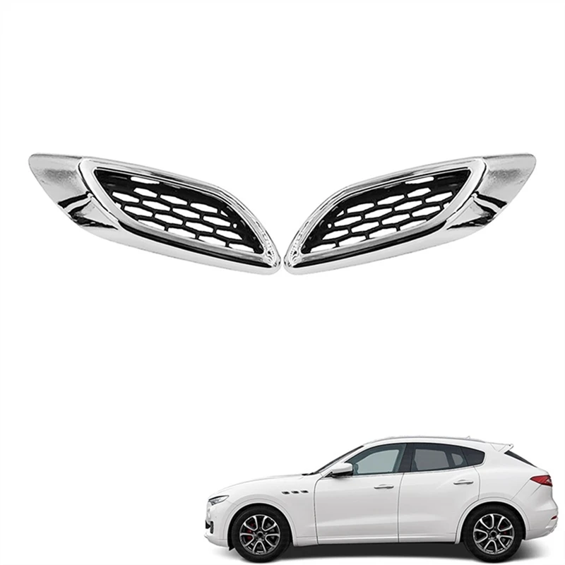 

670065951 670065952 Front Side Grille Air Inlet Fender Vent Grille Automobile For Maserati Ghibli Levante 2014-2022