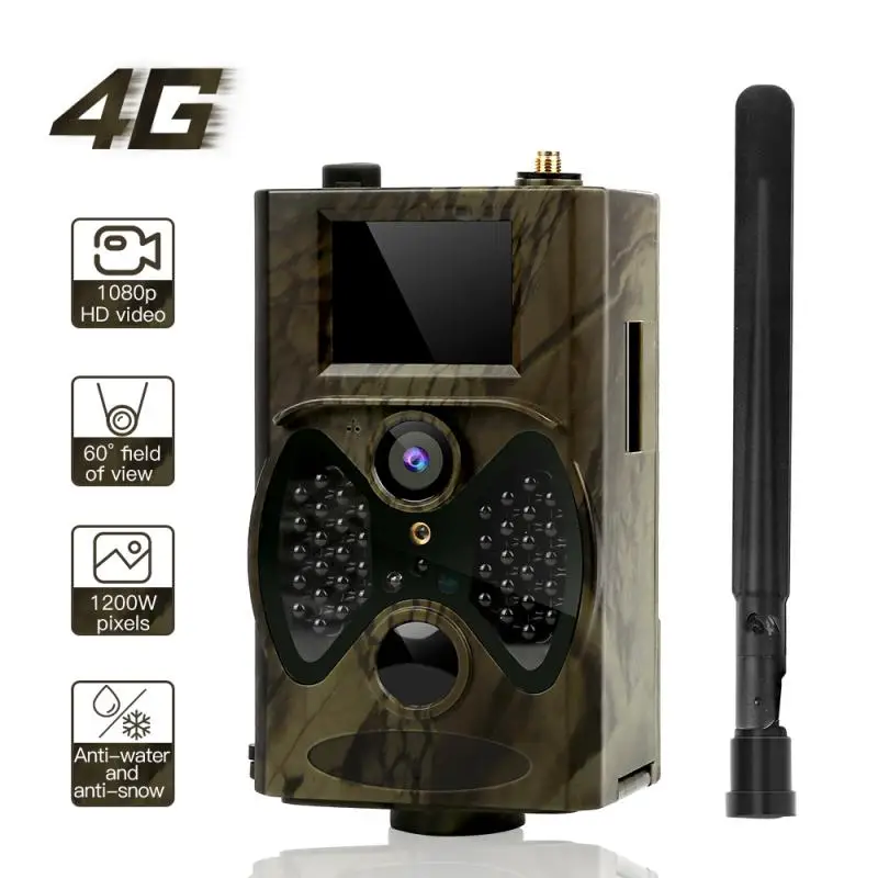 

Outdoor 2G HC300M 1080P Cellular Trail Cameras Wild Trap Game Night Vision Hunting Security Wireless Waterproof Motion Activated