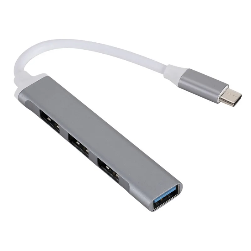 

Usb-разветвитель, 4 порта, из алюминиевого сплава