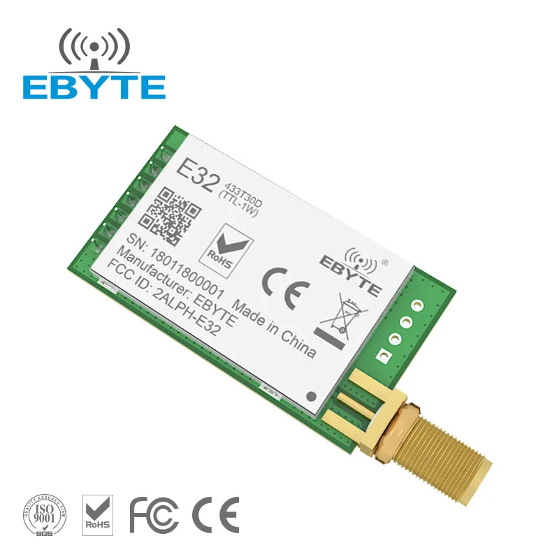 SX1278 LoRa 433 МГц UART IoT беспроводной приемопередатчик большого радиуса действия EBYTE