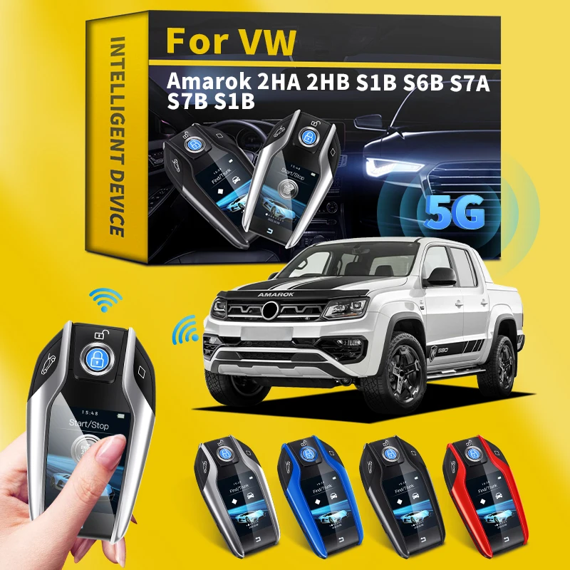 

Для Volkswagen VW Amarok 2HA 2HB S1B S6B S7A S7B S1B обновленная версия Смарт-пульта дистанционного управления Модифицированная смарт-клавиша ЖК-экран