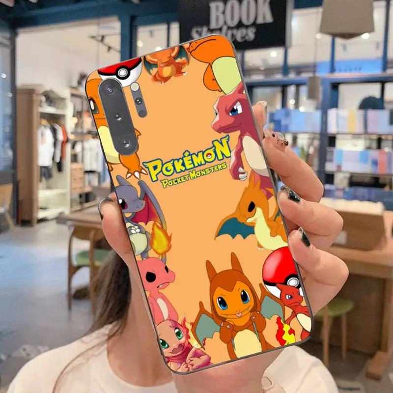 Pokemon Pikachu squirtle Phone Case For Samsung Galaxy Note20 ultra 7 8 9 10 Plus lite M51 M21 M31S J8 2018 Prime