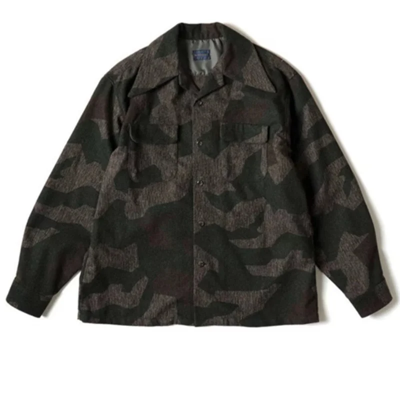 

KAPITAL Men's Jackets 2023 Autumn Japanese Style Restricted Offering Vanished Camouflage Military Style Casual Coat For Women