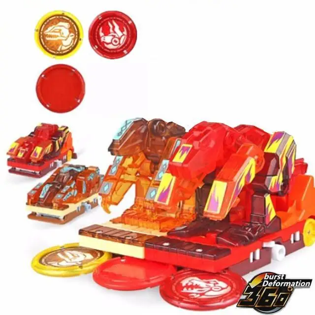 2 Fit Screecheres Transformation Wild Cars Burst Speed Deformation Car Capture Wafer 360 Action Figures Kids Toys for Boys