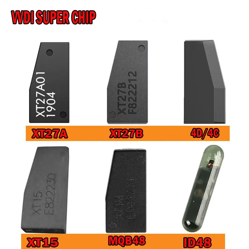 

10pcs VVDI Chip Super Chip 4D/4C 7935 XT15 XT27B XT27A MQB48 ID48 VVDI 48 XT37 Transponder Chip for VVDI2/VVDI Car Key Chip