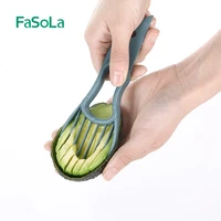 youpin avocado cutter plastic knife peeler pitaya kiwi berry fruit avocado slicer pulp flesh separator kitchen gadgets tools