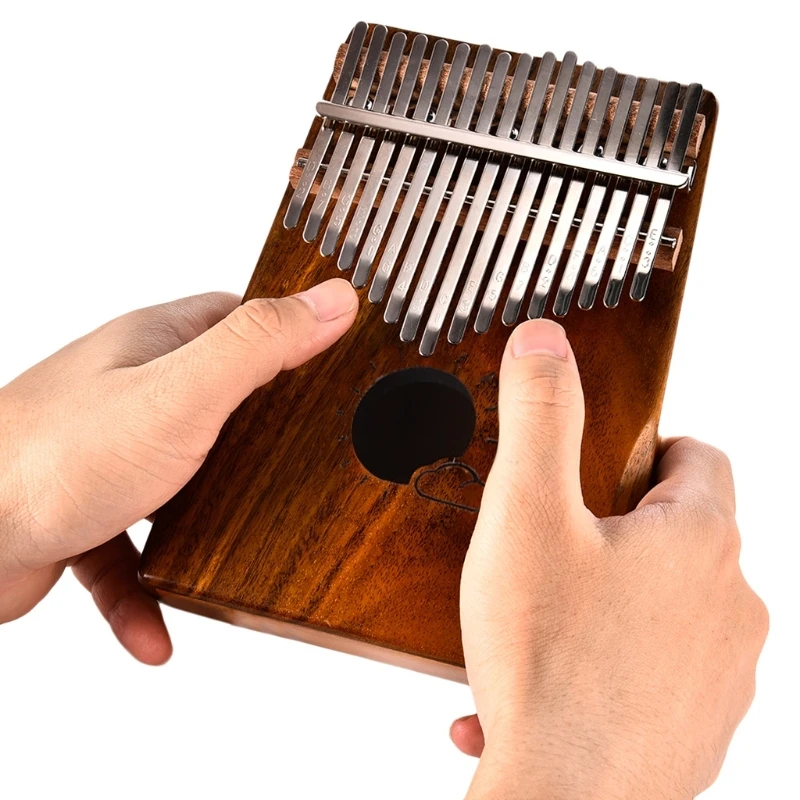 17 для клавишных инструментов Kalimba Mbira Sanza Thumb Piano Pocket Size начинающих