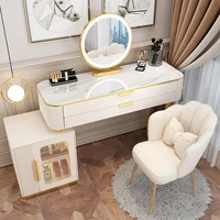 light luxury dressing table simple small apartment slate makeup table storage cabinet integrated womens bedroom furniture