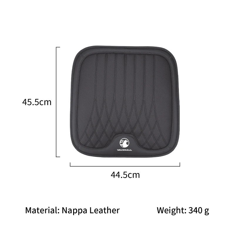Car Seat Cushion Protector Leather Booster Anti-Slip For Vauxhall VXR Astra GTC Tigra Zafira Vectra Signum Meriva Corsa