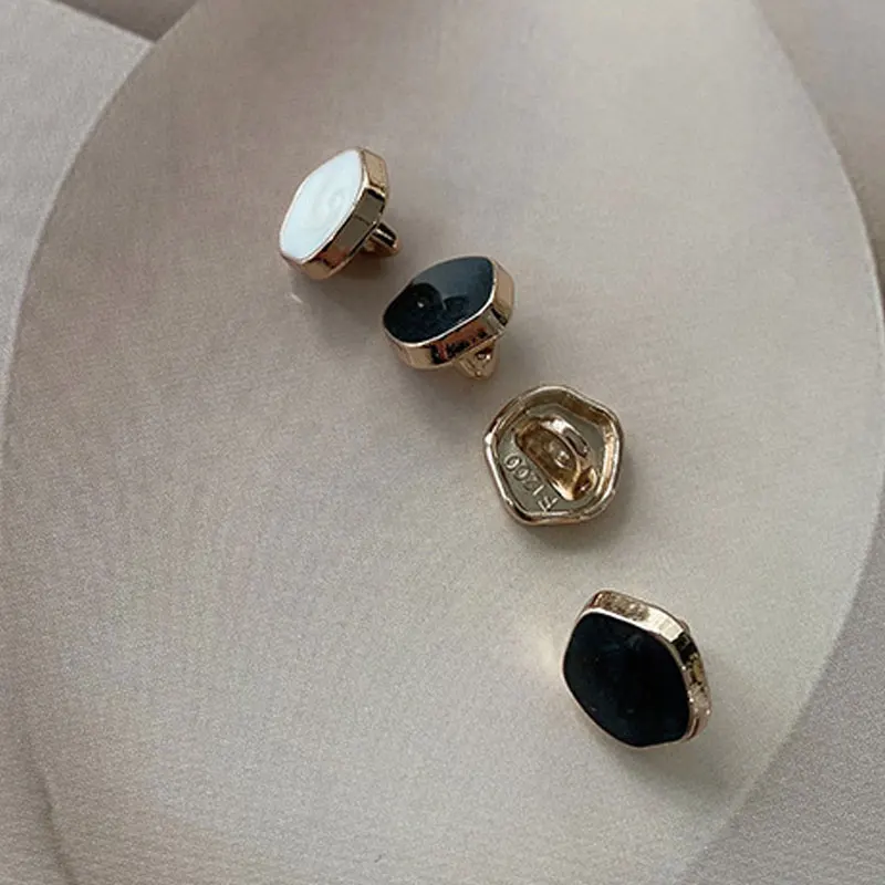 

2022summer Shirts Blouse Sewing Buttons Black Mini Clothing Accessory Diy Crafts Supply Garments Decorative Project 10pcs Sale