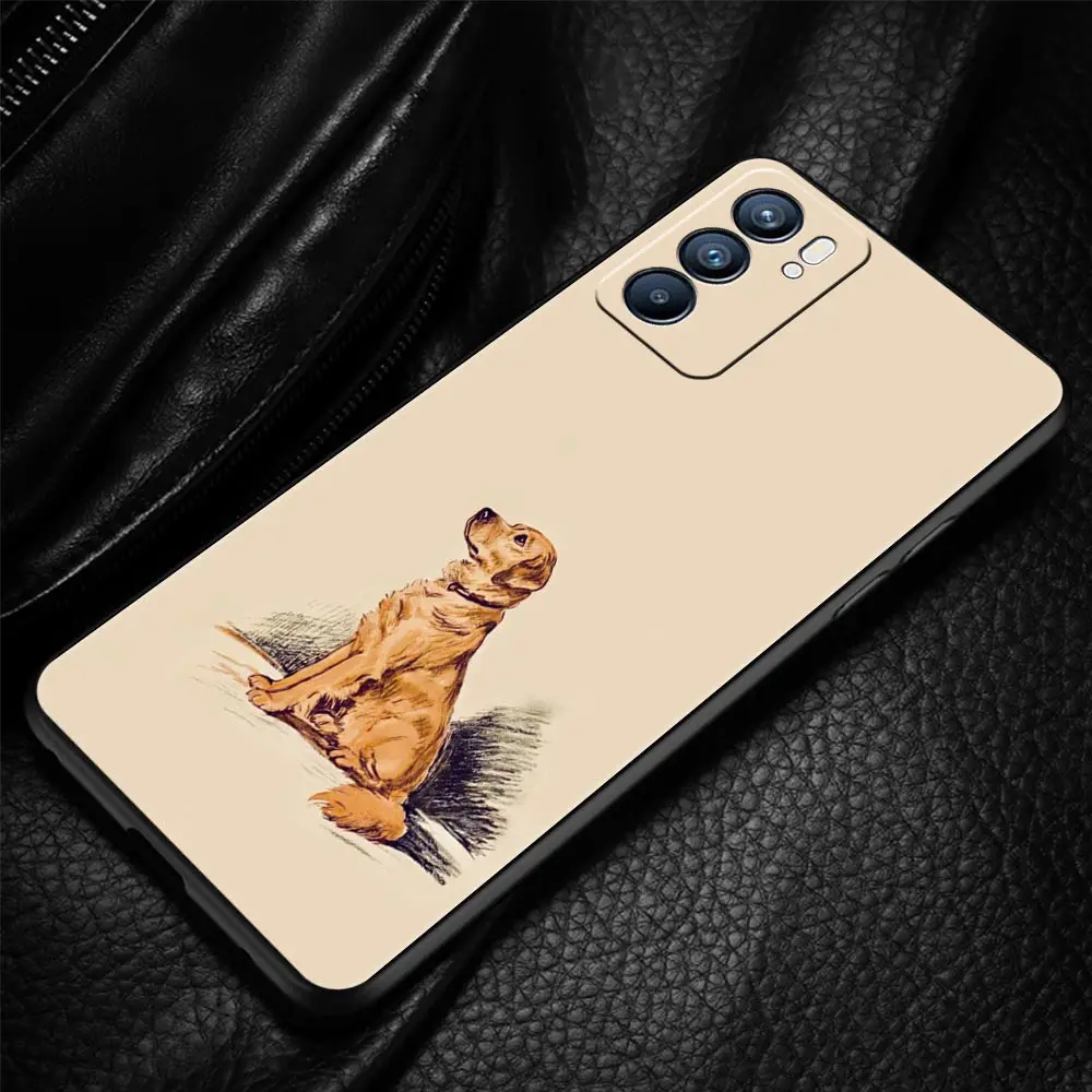 Чехол для телефона Oppo Find X6 Pro X5 Reno7 Reno6 Pro 5G A54 A53 A52 A9 A15 A95 A17 A16 A74 A57 A31 Cover Labrador Retriever dog (art.: 3920cd0984edf) - 3920cd0984edf