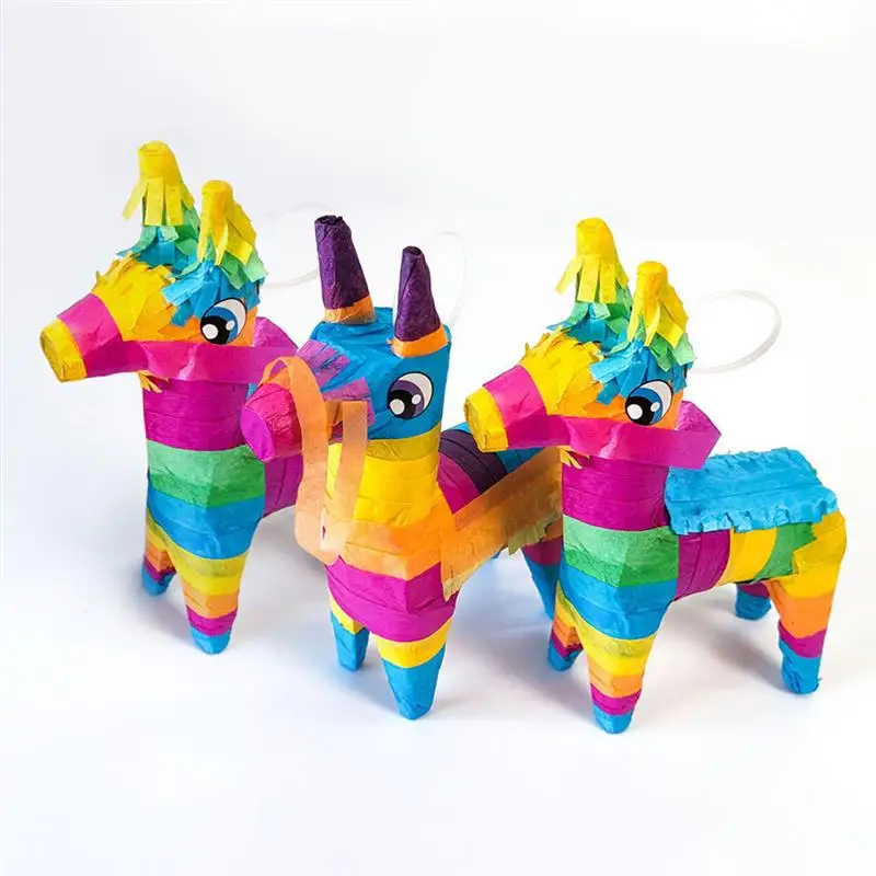 

2pcs Mexican Pinata Toy Decoration Candy Filled Party Pinata Cinco de Mayo Decorations Cinco de Mayo Mexican Party Supplies