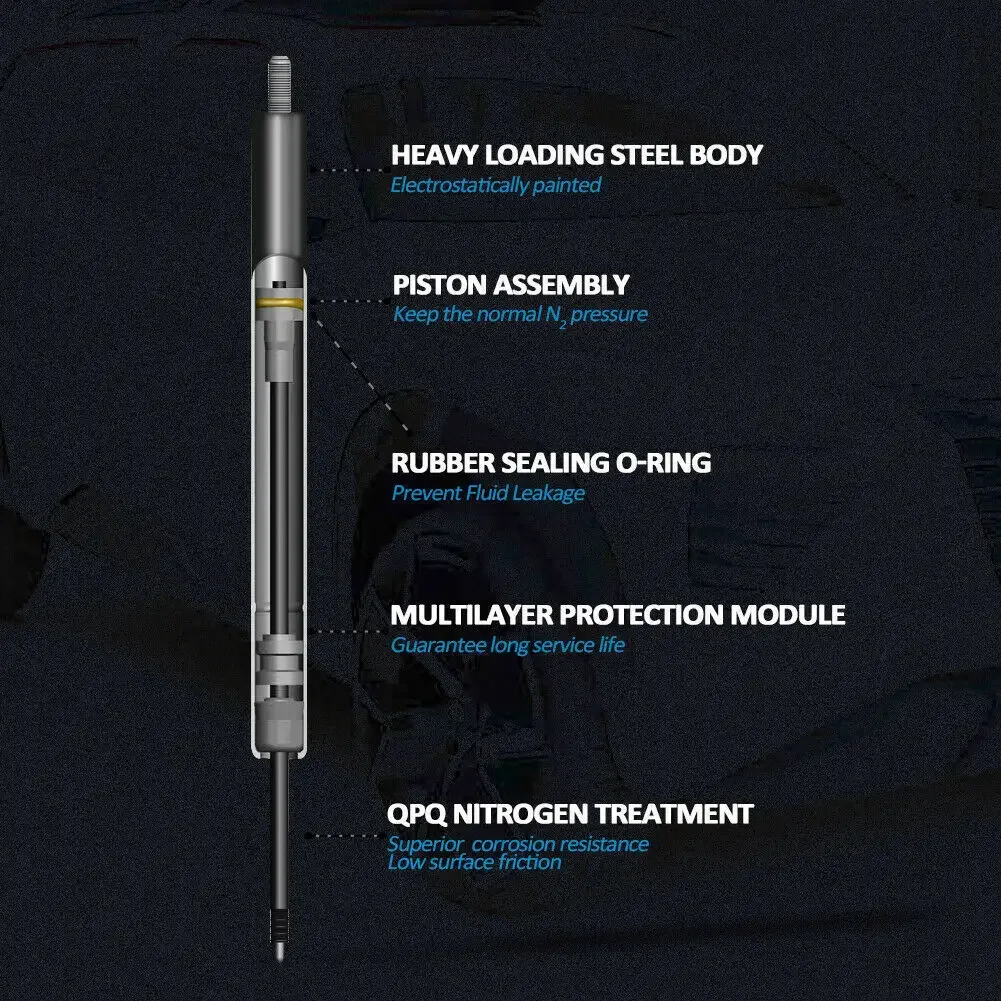 2 шт. задний багажник заряженный подъемник опоры демпферы реквизит для NISSAN PRIMERA E C5