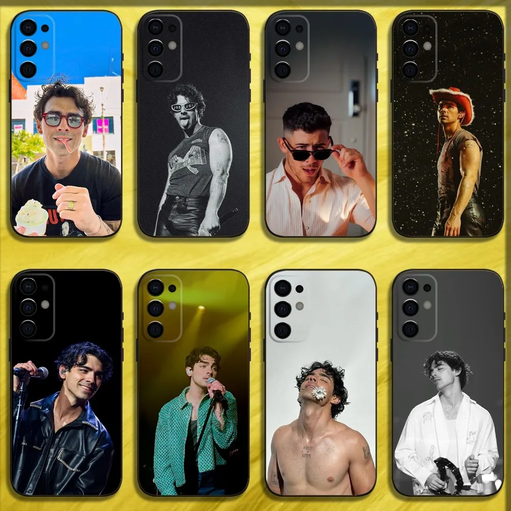 Singer Joe J-Jonas Phone Case For Samsung S24 S21 S22 S23 S30 Ultra S20 Plus Fe Lite Note 10 9 5G Black Soft Cover