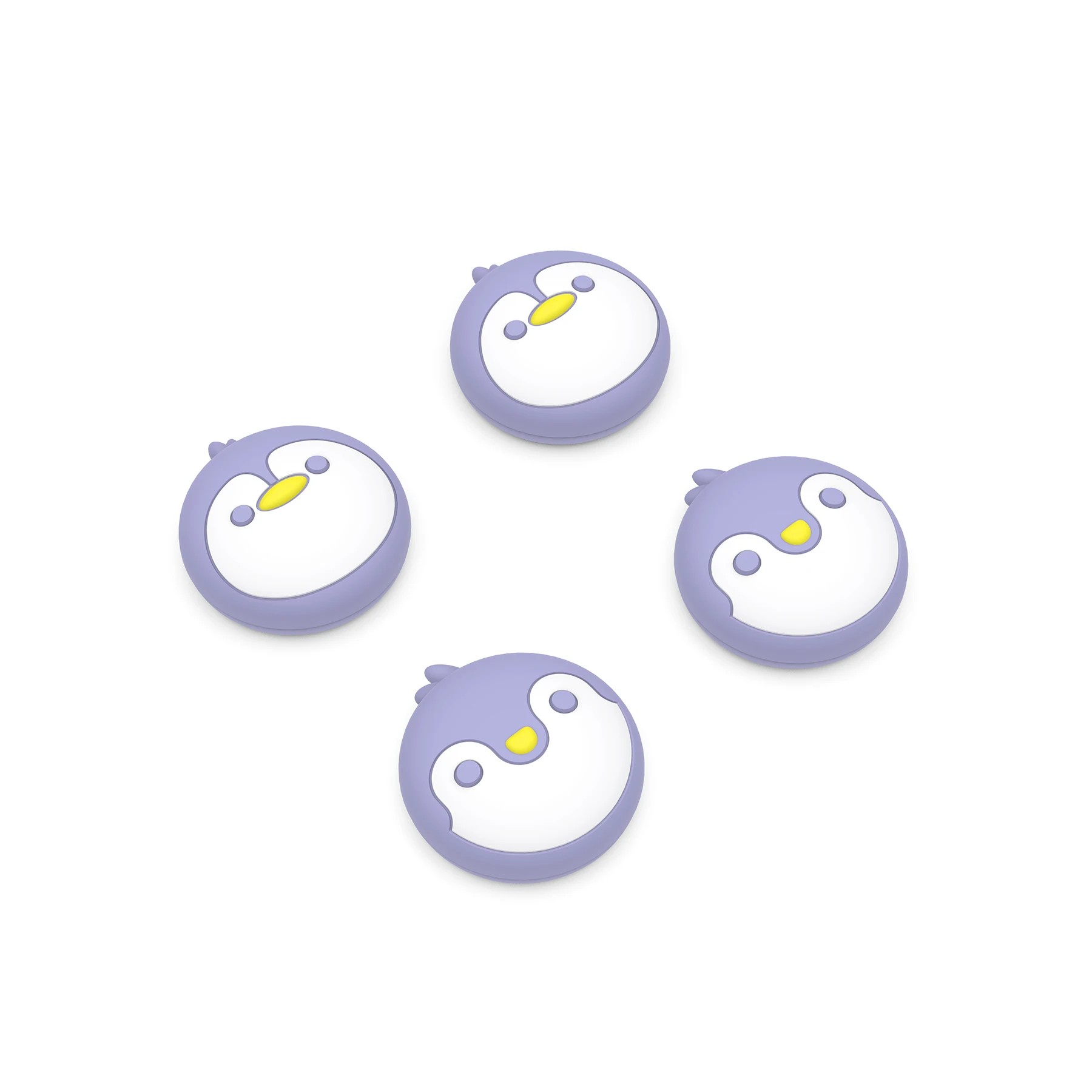 

PlayVital Penguin Cute Thumb Grips Joystick Caps for ps5/4, Thumbstick Cover for Xbox Series X/S, for Switch Pro Controller