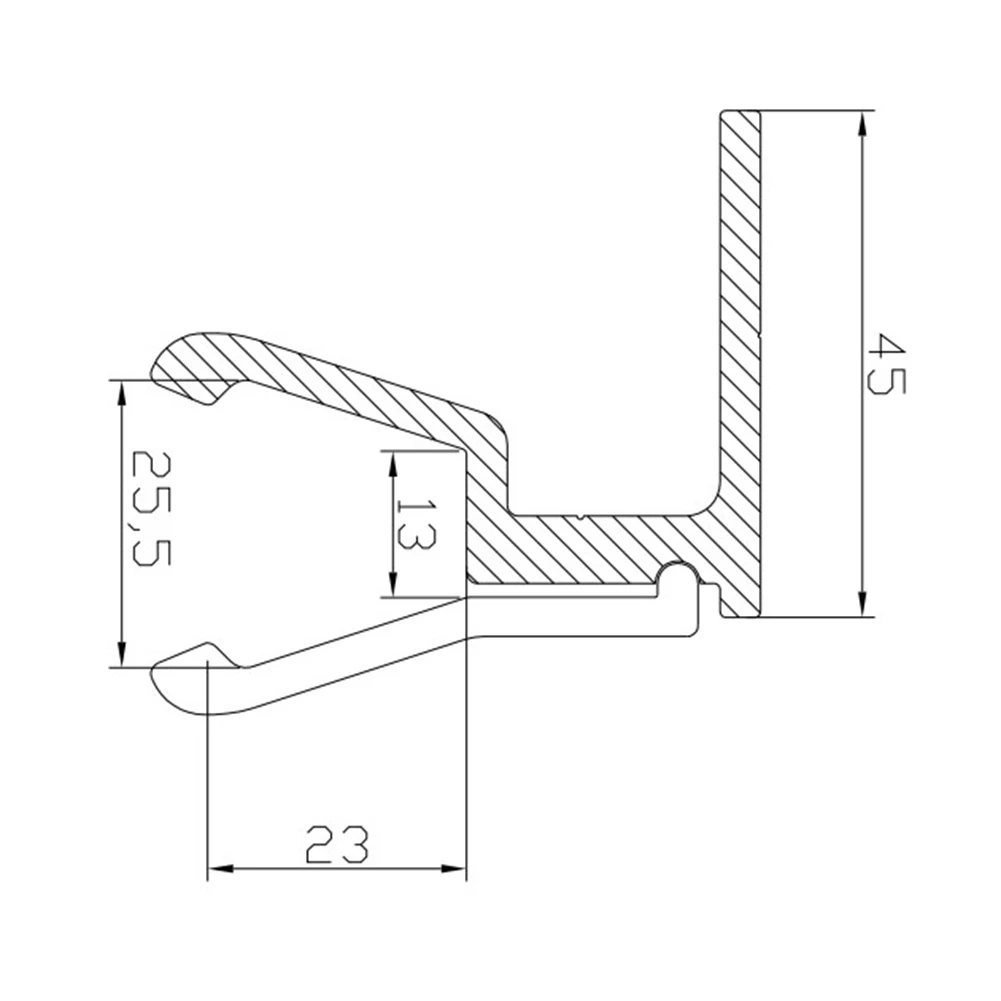 

1/4Pcs Solar Panel Standing Seam Clamp Roof Seam Clamp Mounting Solar Pv Roof Corner Fixture Clamp Aluminum Alloy Clamp