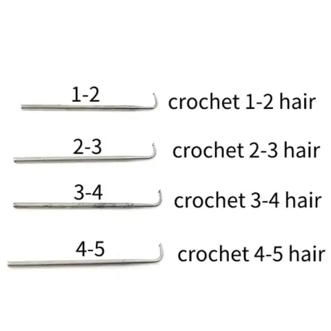 Вентиляционные иглы для изготовления париков, металлические иглы для вязания крючком для изготовления париков, аксессуары для париков