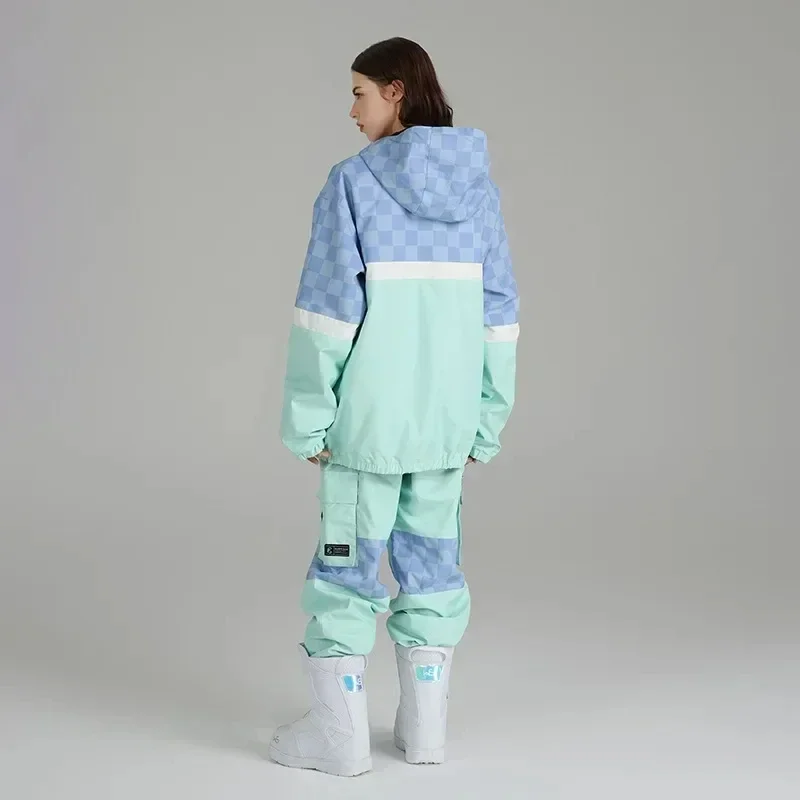 Зимние теплые женские зимние костюмы спортивный костюм для горных лыж одежда