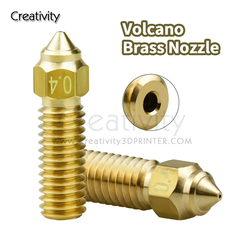 

New K1,K1 Max High Speed Volcano Nozzle For Sidewinder X1,X2/Genius,Pro Artillery/ANYCUBIC Vyper/Kobra 1.75mm Filament Nozzles
