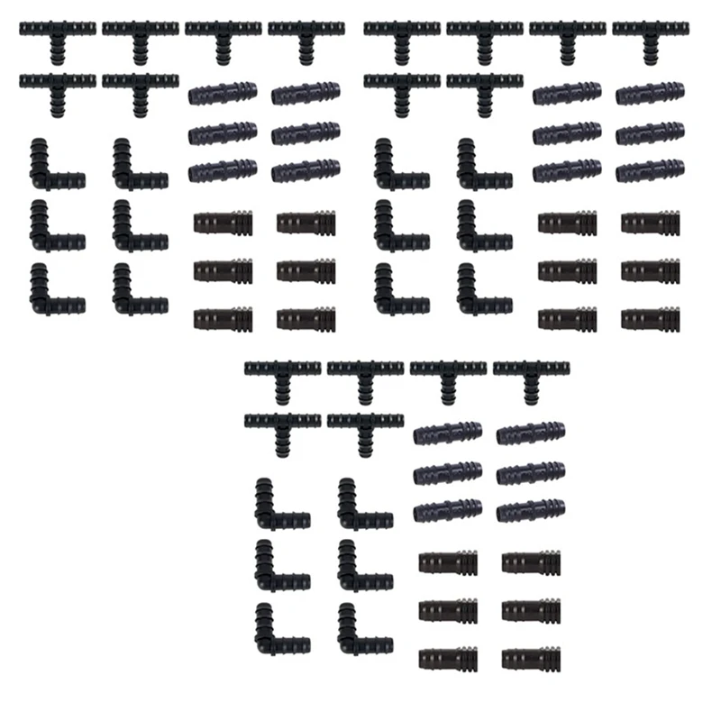 

Комплект фитингов для орошения Φ-18 тройников, 18 соединений, 18 наконечников, 18-16 мм совместимых систем капельного дождевателя