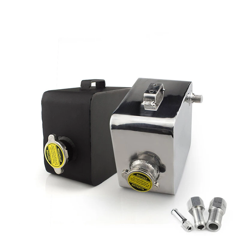 

Universal Car 2.5L Aluminum Water Coolant Radiator Overflow Recovery Tank Bottle