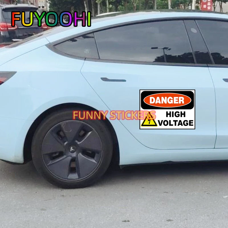 Автомобильная наклейка FUYOOHI водонепроницаемая виниловая на шлем высокой