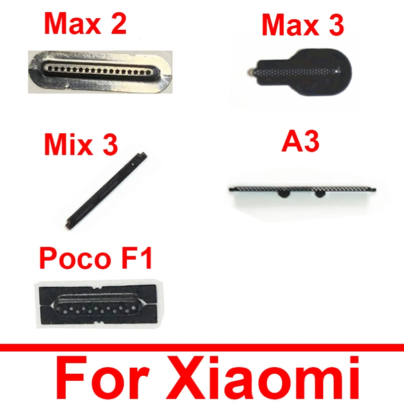 Фото Сетка для динамика с защитой от пыли для Xiaomi Mi Pocophone Poco F1, пылезащитная сетка для гриля для Xiaomi Mi Max 2 3 Mix 3 A3 №1