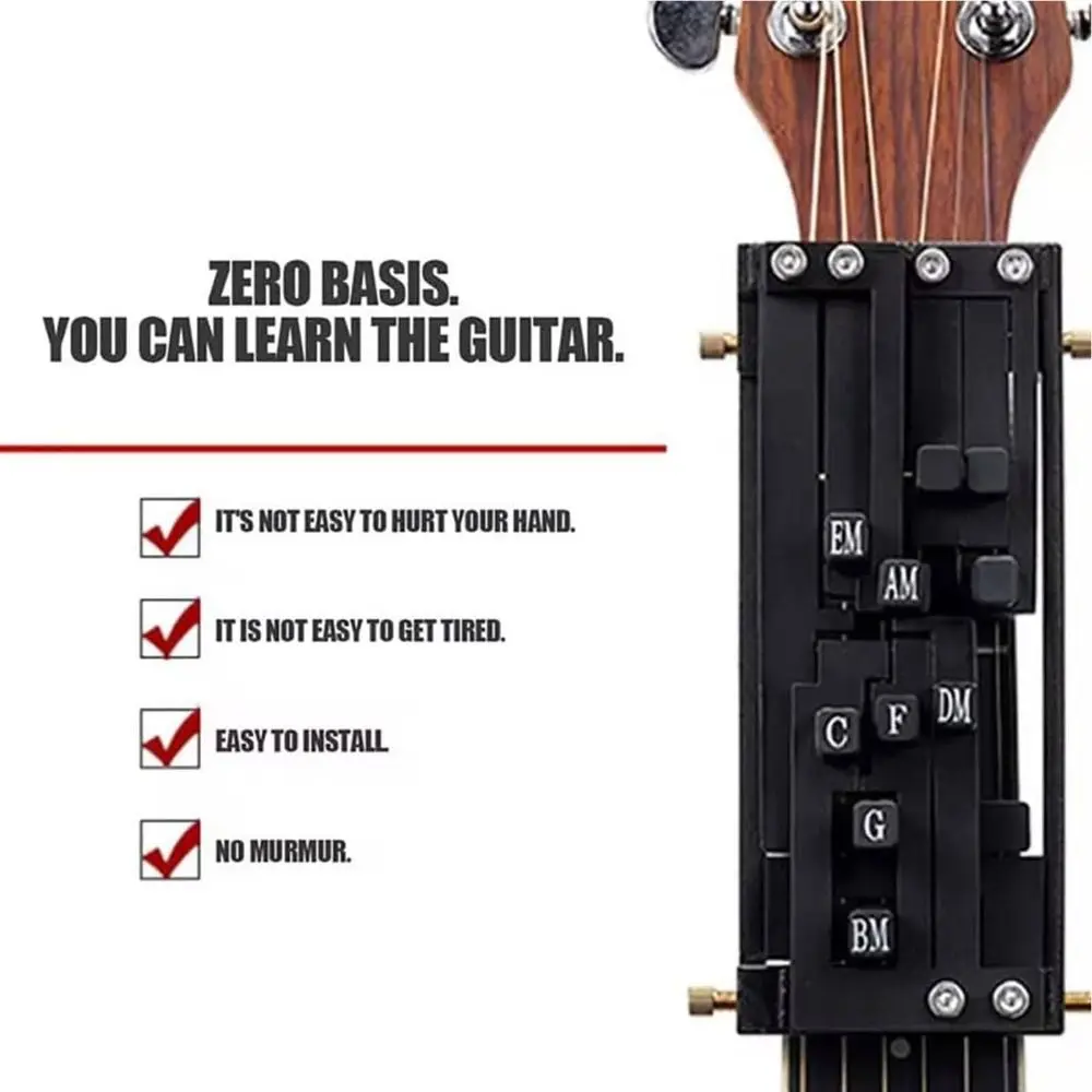 Новый прижим для гитарных аккордов гитара начинающих инструмент обучения игре