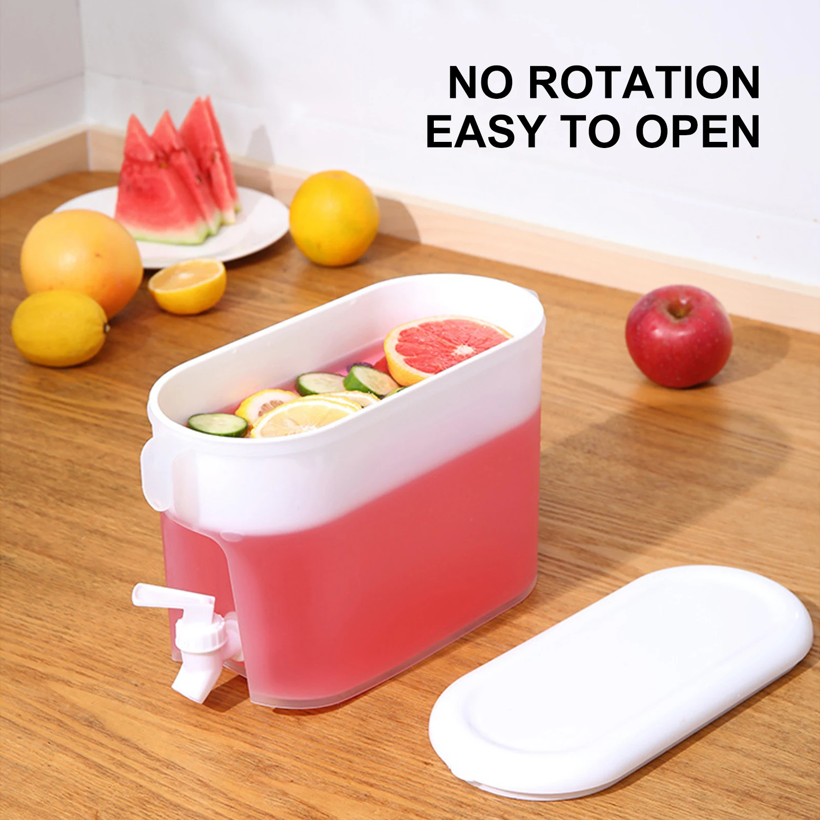 

Beverage Dispenser With Spigot Liquid Container Drinking Water Jug Cold Kettle Milk Dispenser Cold Kettle For Party Weddings